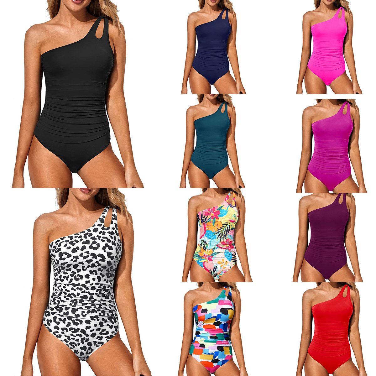 BLAKELY – COSTUM DE BAIE CU UN UMERAS