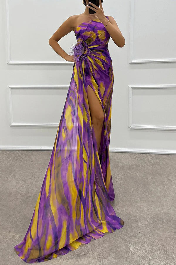 Layla | Rochie Maxi Vibrantă