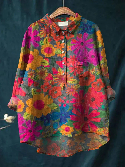 Lois | Tricou cu imprimeu de plante