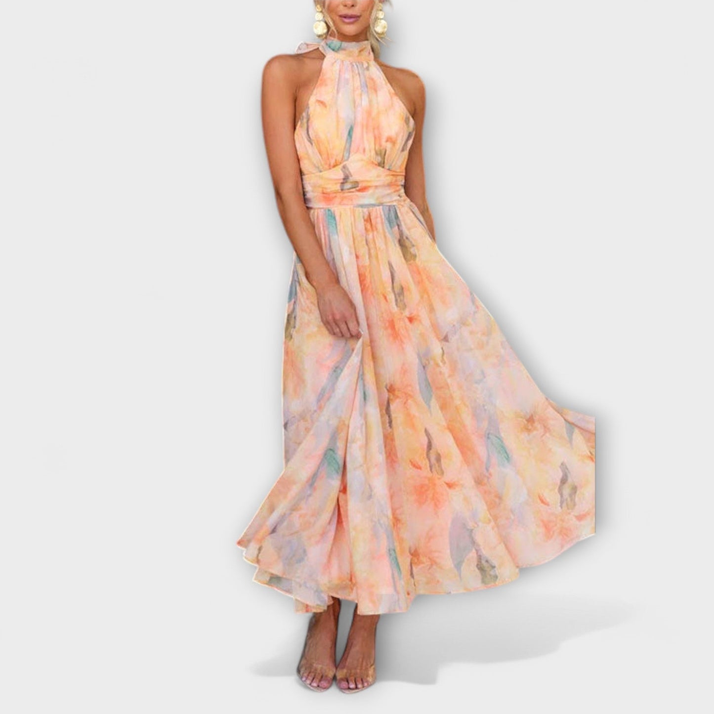 ALANA – ROCHIE MAXI HALTER VISĂ
