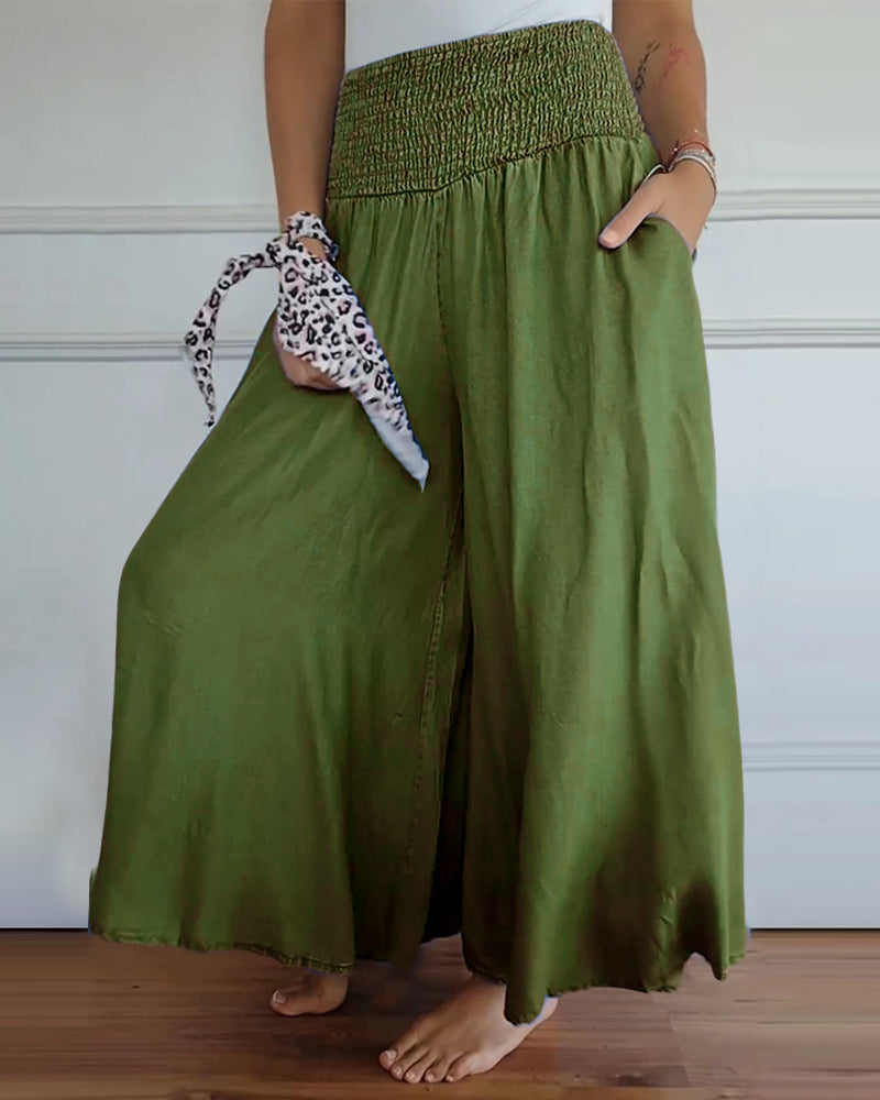 EMILIA – PANTALONI LARGI CONFORTABILI