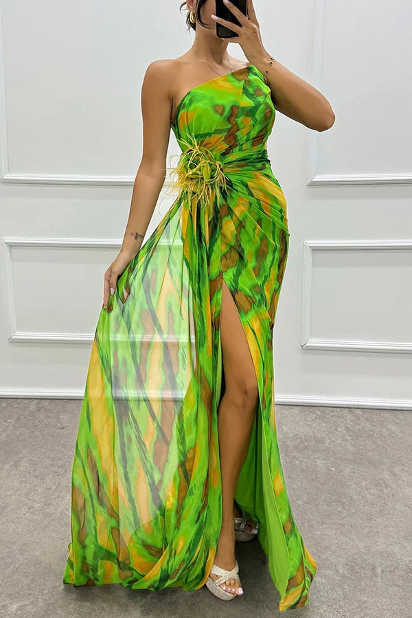Layla | Rochie Maxi Vibrantă