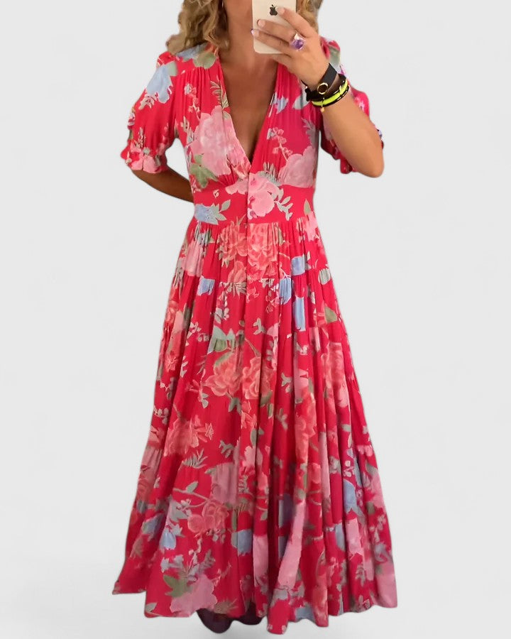 JULIANA – ROCHIE MAXI FLUIDĂ CU FLORI RADIANTE