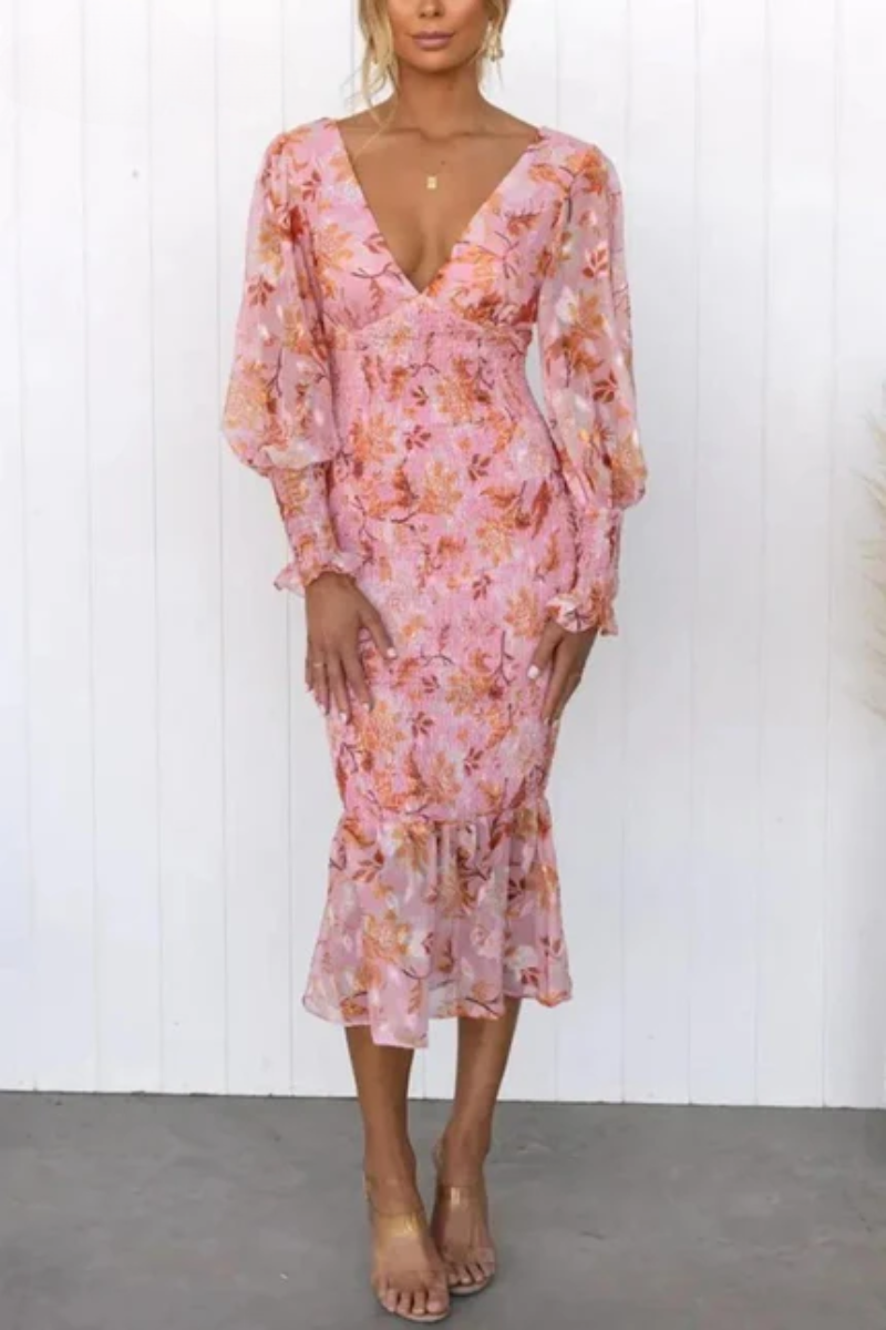 Megan | Rochie cu Flori