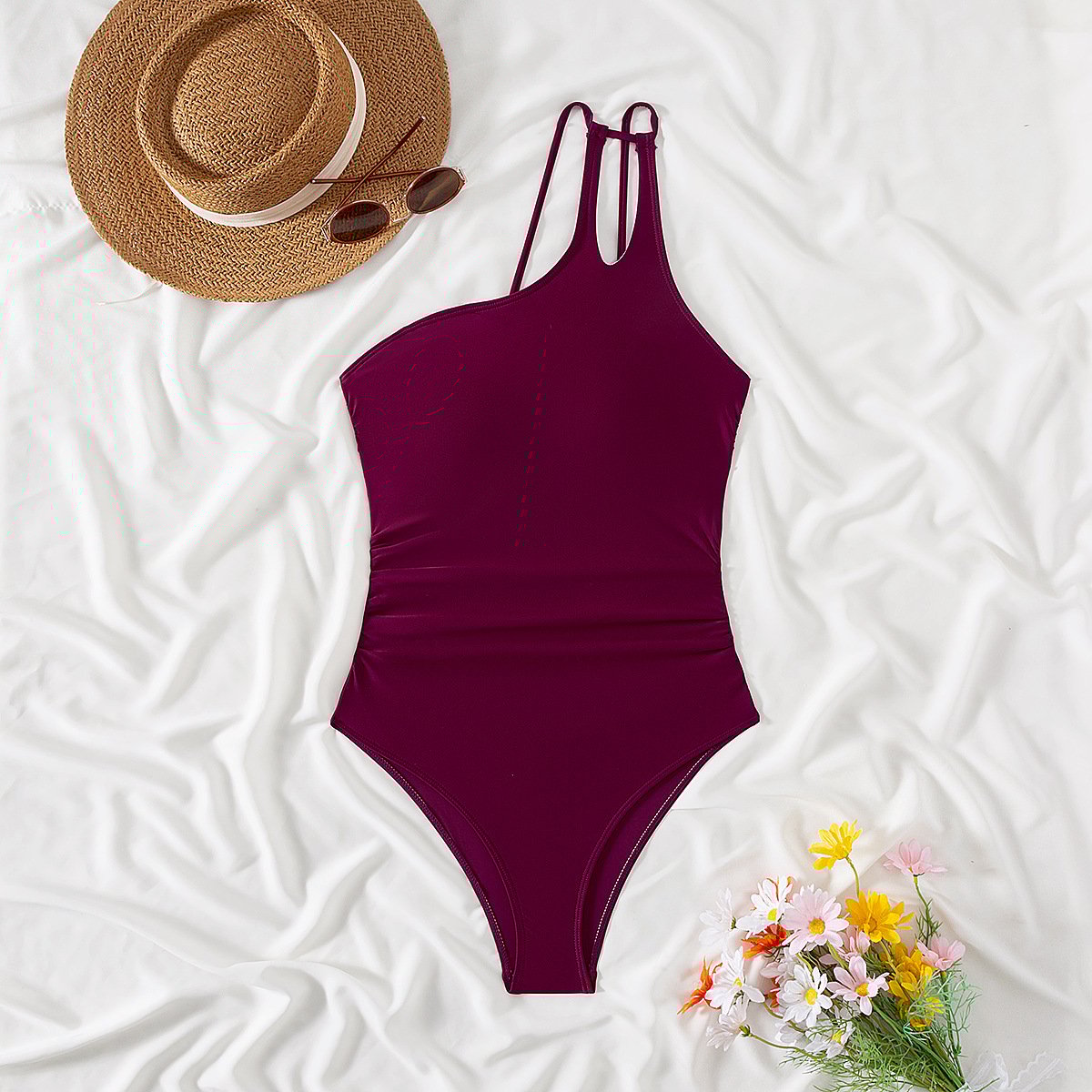 BLAKELY – COSTUM DE BAIE CU UN UMERAS