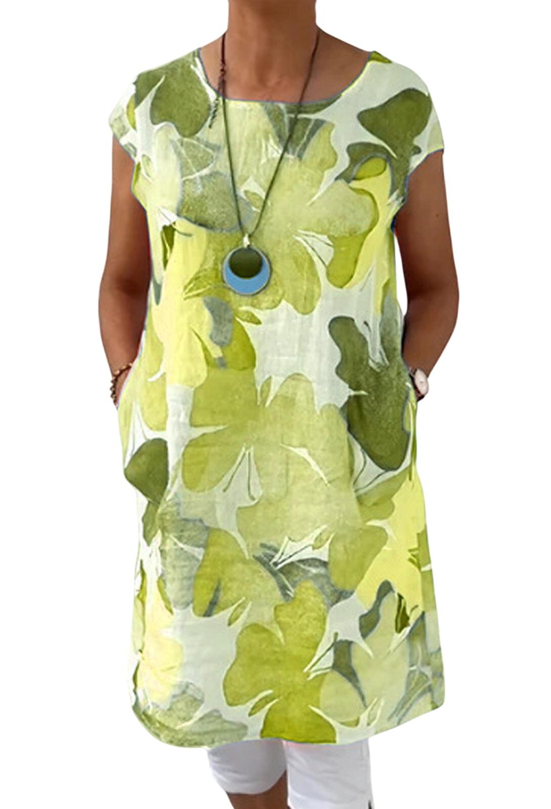 NORA – ROCHIE TUNICĂ CU FLORI UȘOARE