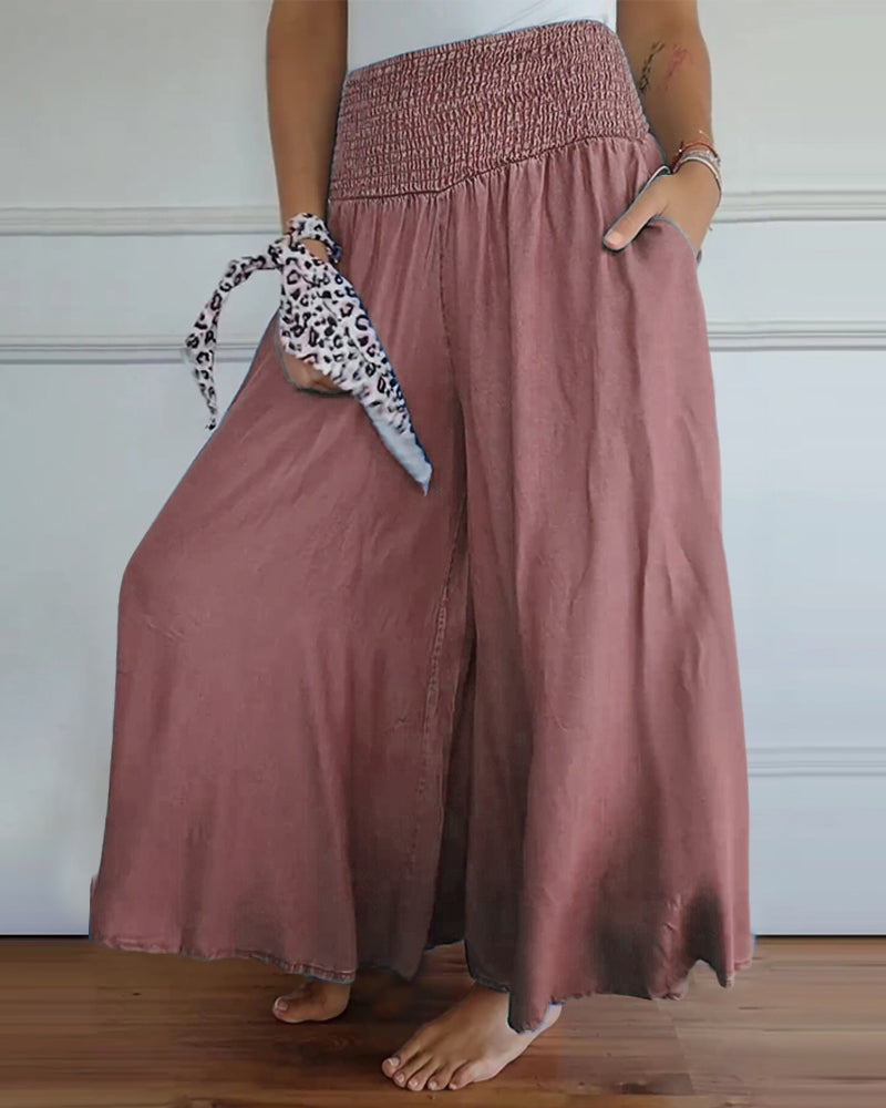 EMILIA – PANTALONI LARGI CONFORTABILI