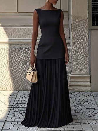 JULIET – ROCHIE MAXI FĂRĂ MÂNECI CU ELEGANȚĂ TIMPLESĂ