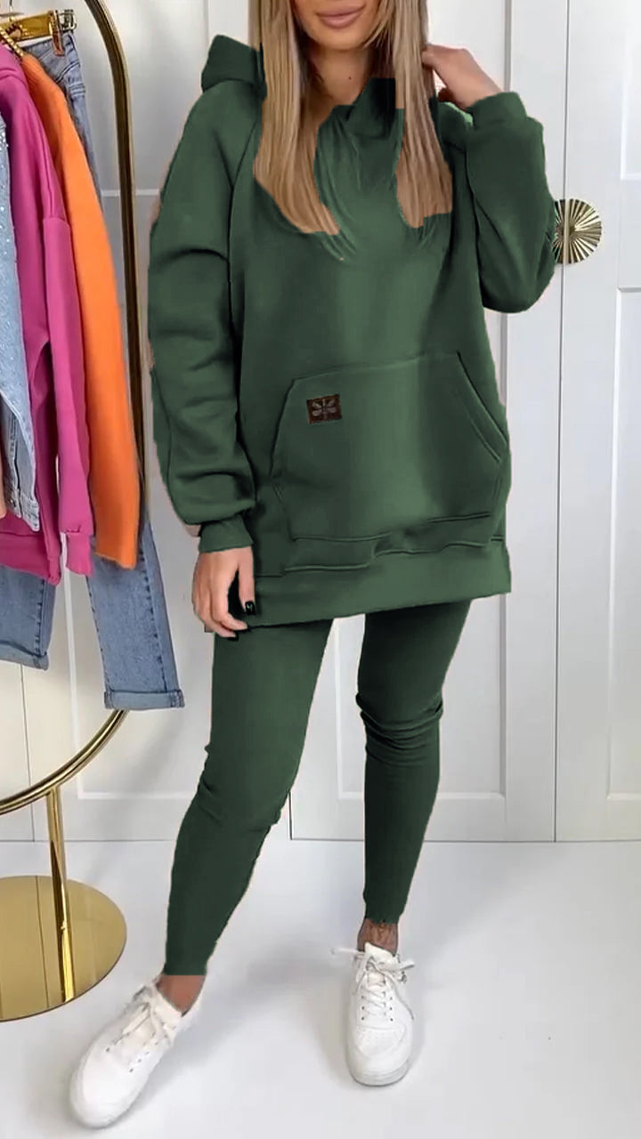 Nerina | Set Hanorac Casual și Leggings