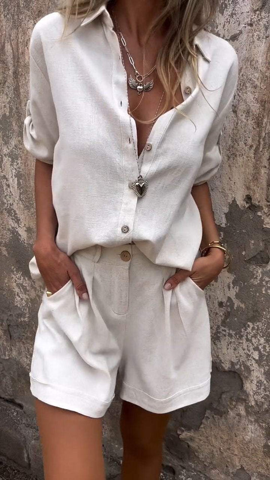 Jolie – Set Elegant din Bumbac și In