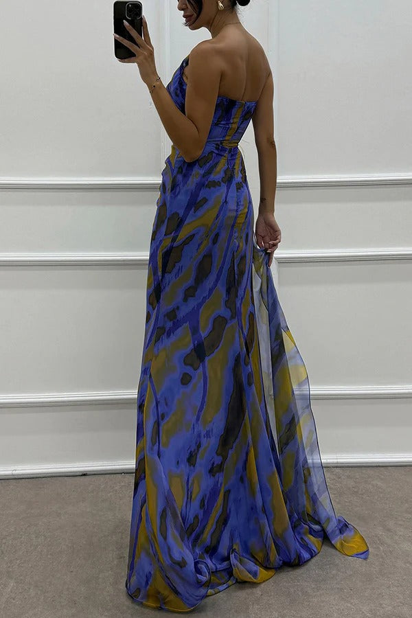 Layla | Rochie Maxi Vibrantă