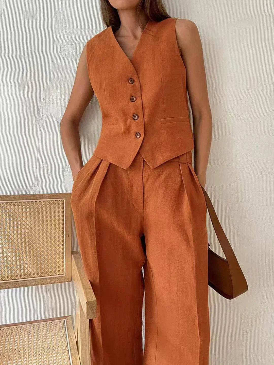 Set Pantaloni Eleganți