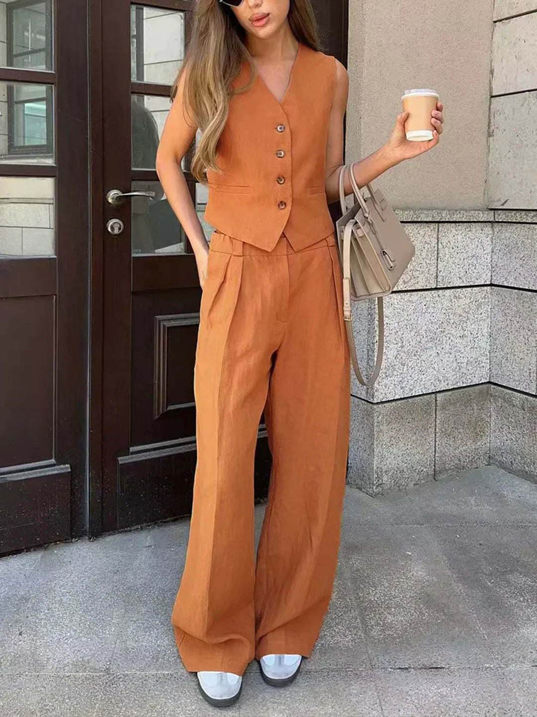 Set Pantaloni Eleganți