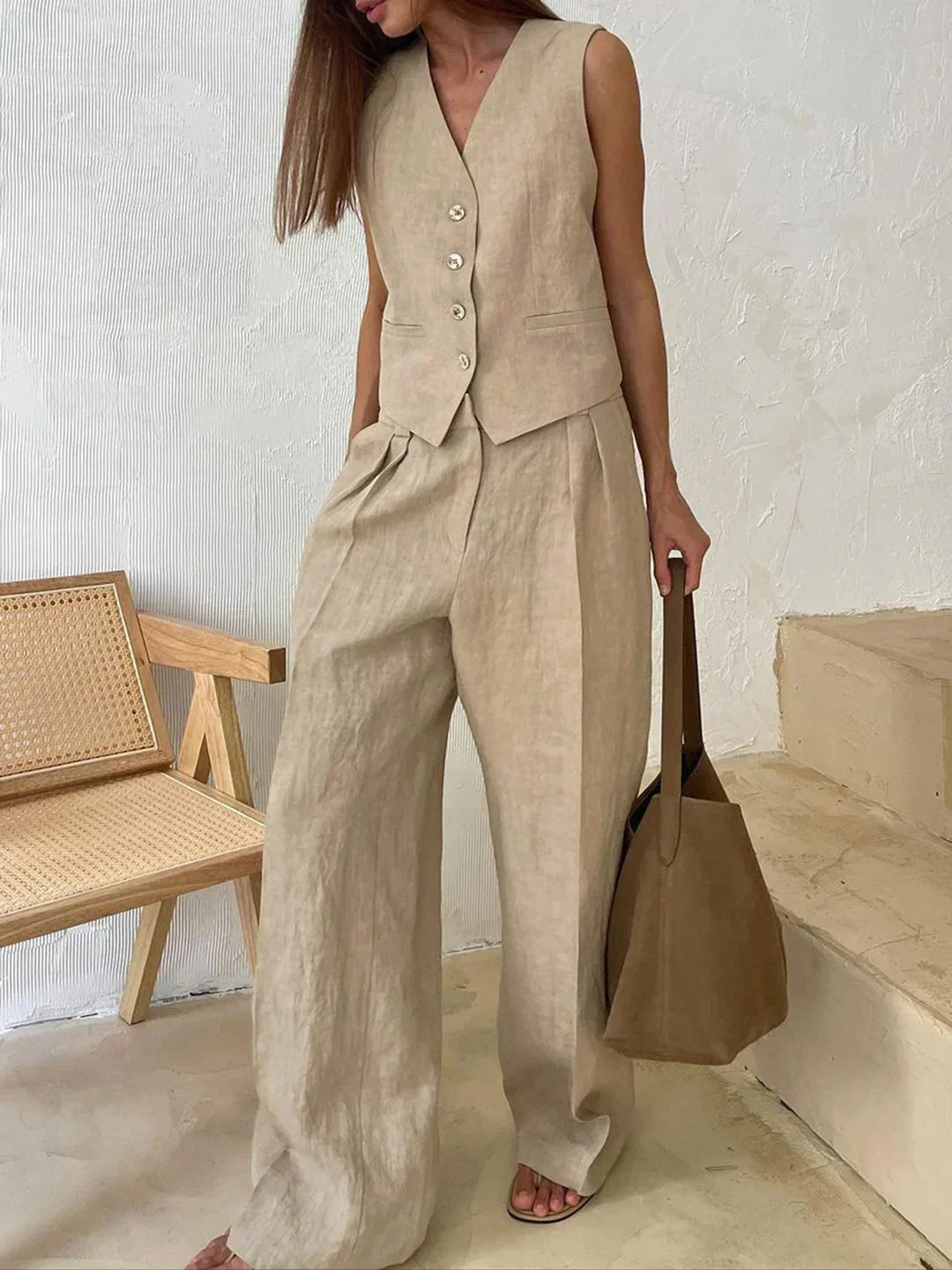 Set Pantaloni Eleganți