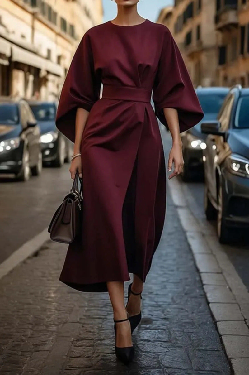 JULIETTE - ROCHIE STILATĂ CU CUREA