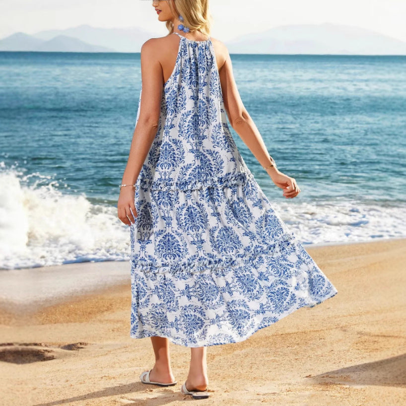 LAYLA – ROCHIE MAXI HALTER BOHO BLOOM