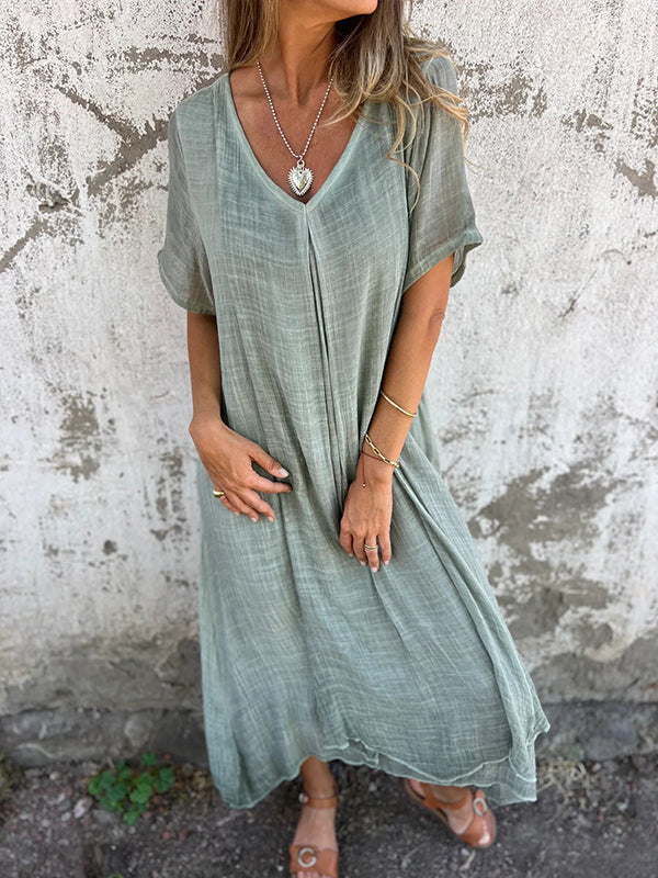 LILIA – ROCHIE MAXI CASUAL & ELEGANTĂ DE PRIMĂVARĂ