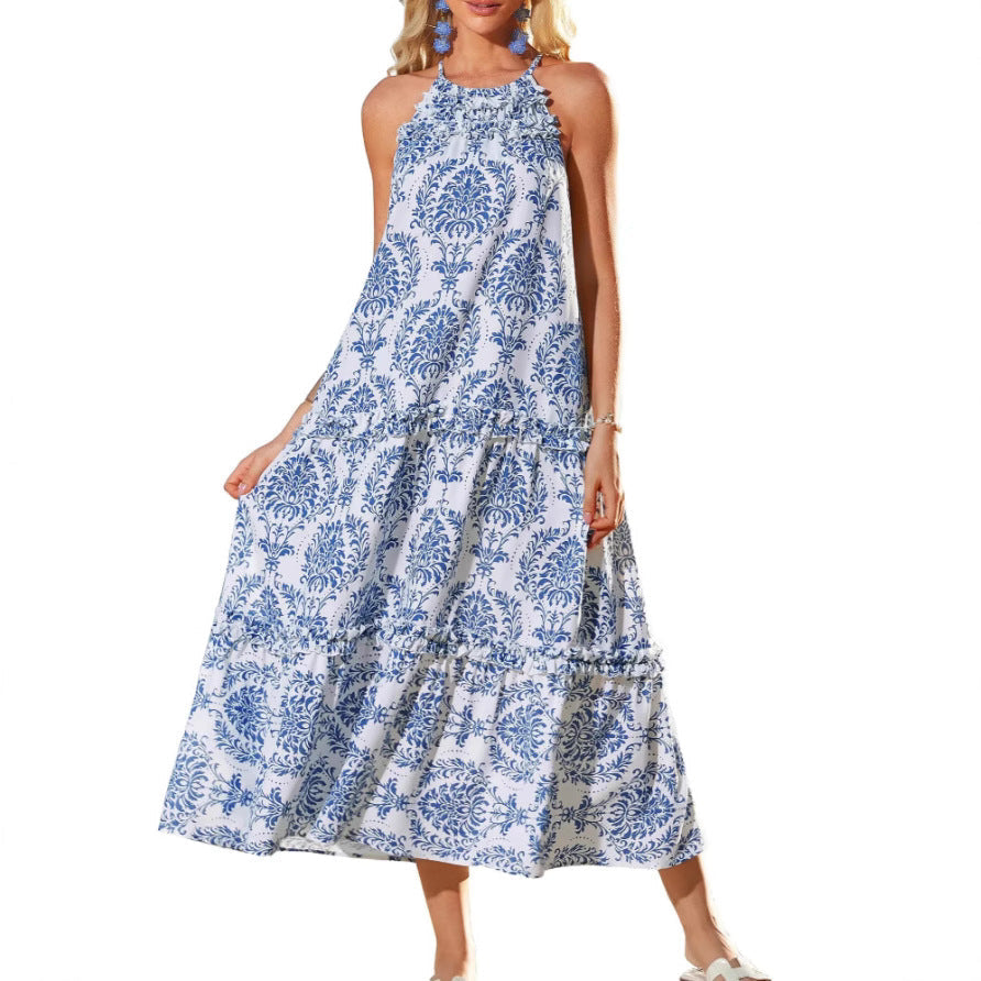 LAYLA – ROCHIE MAXI HALTER BOHO BLOOM