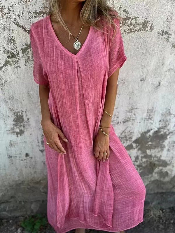 LILIA – ROCHIE MAXI CASUAL & ELEGANTĂ DE PRIMĂVARĂ