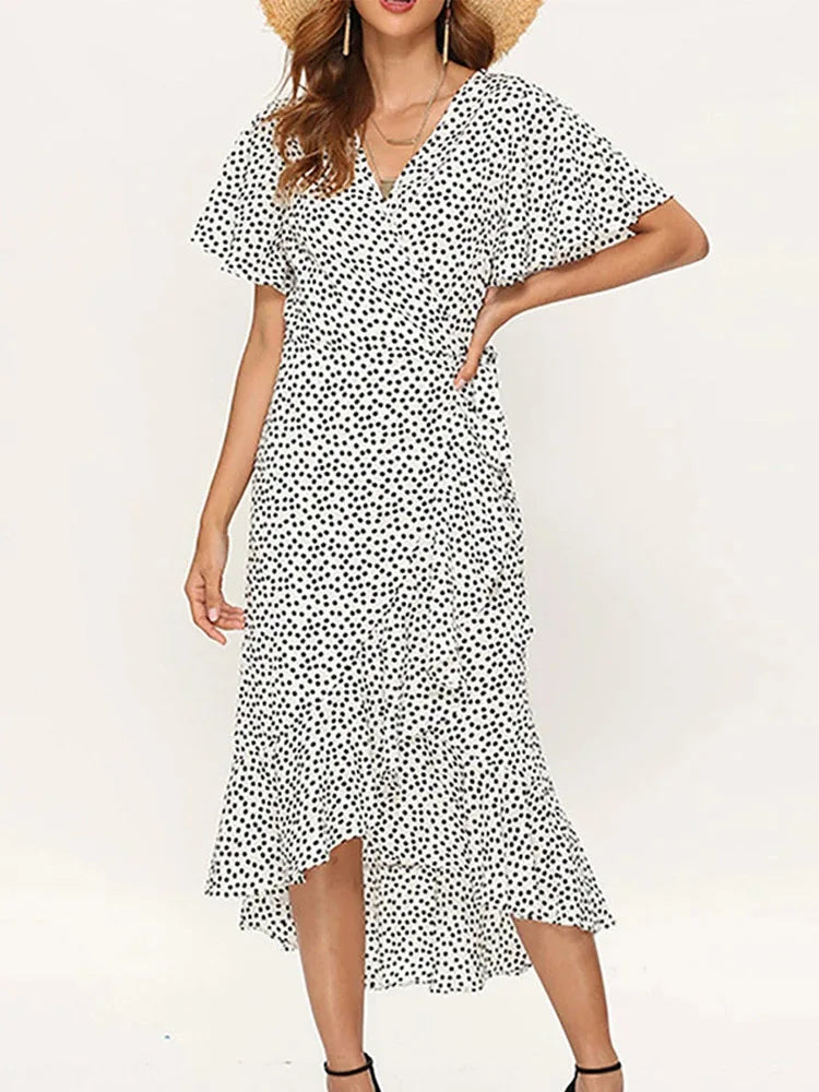 Maddy | Rochie Punctată