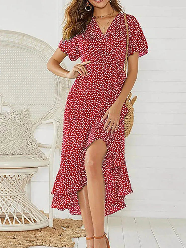 Maddy | Rochie Punctată