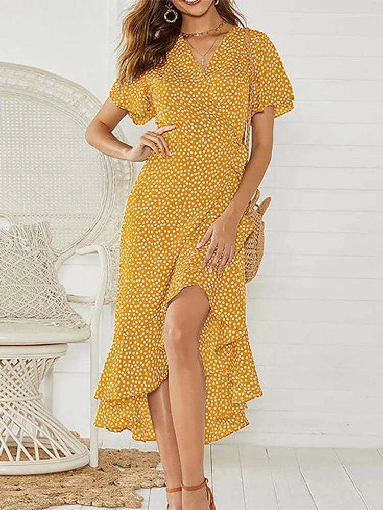 Maddy | Rochie Punctată