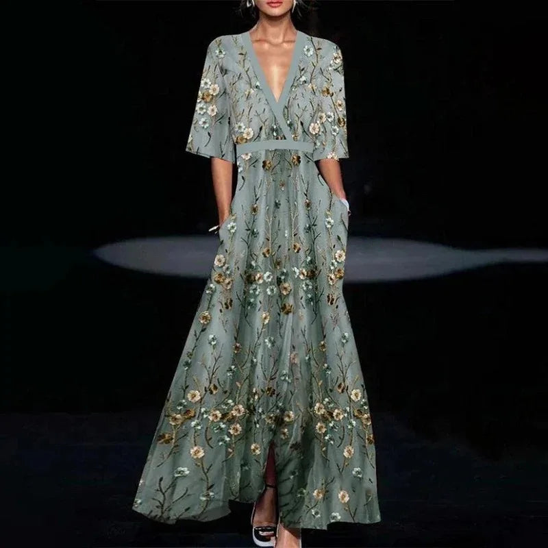 Jamie - Rochie Maxi Elegantă