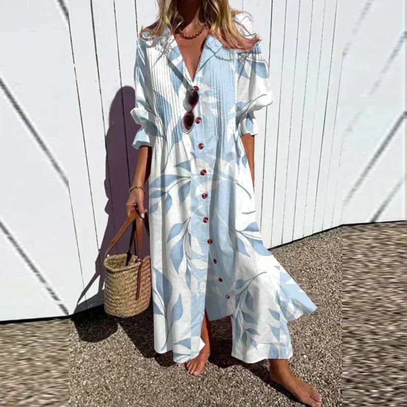 Orielle – Rochie cu Flori Vibrante