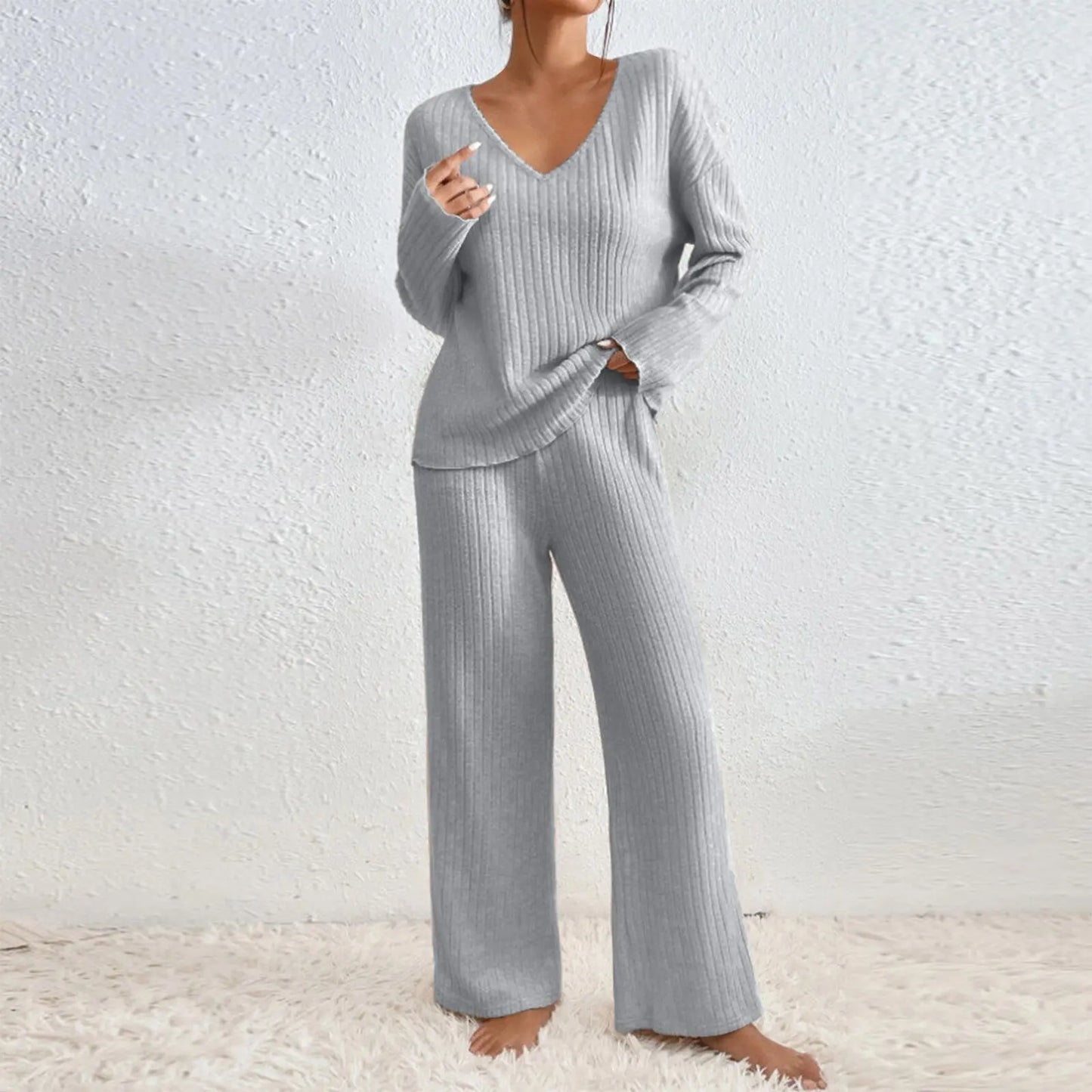 Sabina | Set format două piese: Top și Pantaloni
