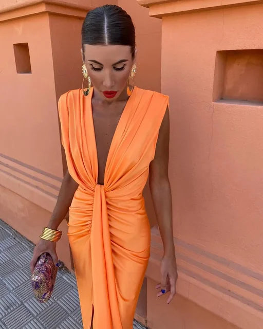 INDIE – ROCHIE ELEGANTĂ PLISATĂ