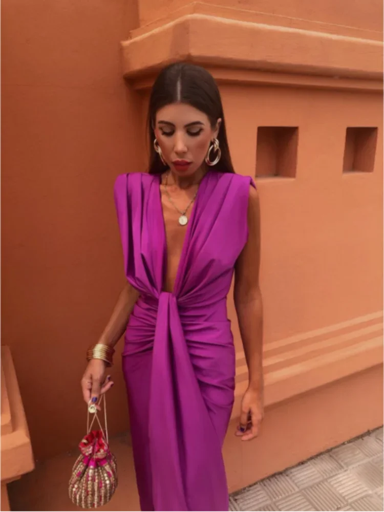 INDIE – ROCHIE ELEGANTĂ PLISATĂ