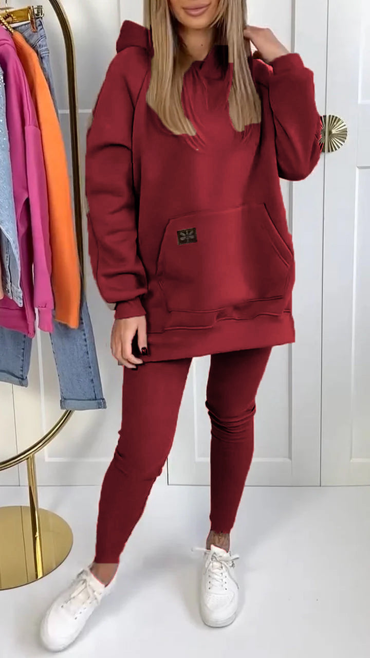 Nerina | Set Hanorac Casual și Leggings