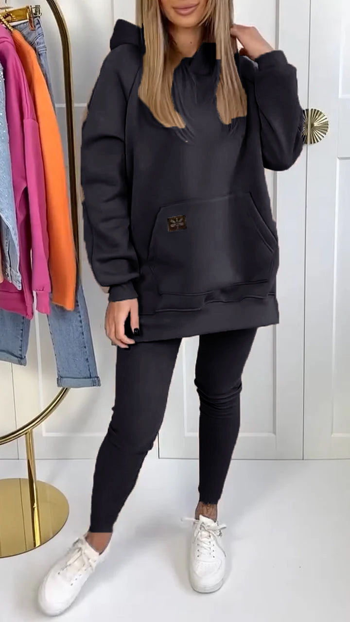Nerina | Set Hanorac Casual și Leggings
