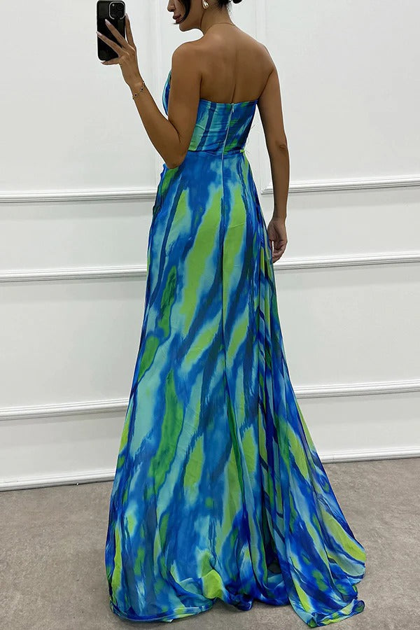 Layla | Rochie Maxi Vibrantă