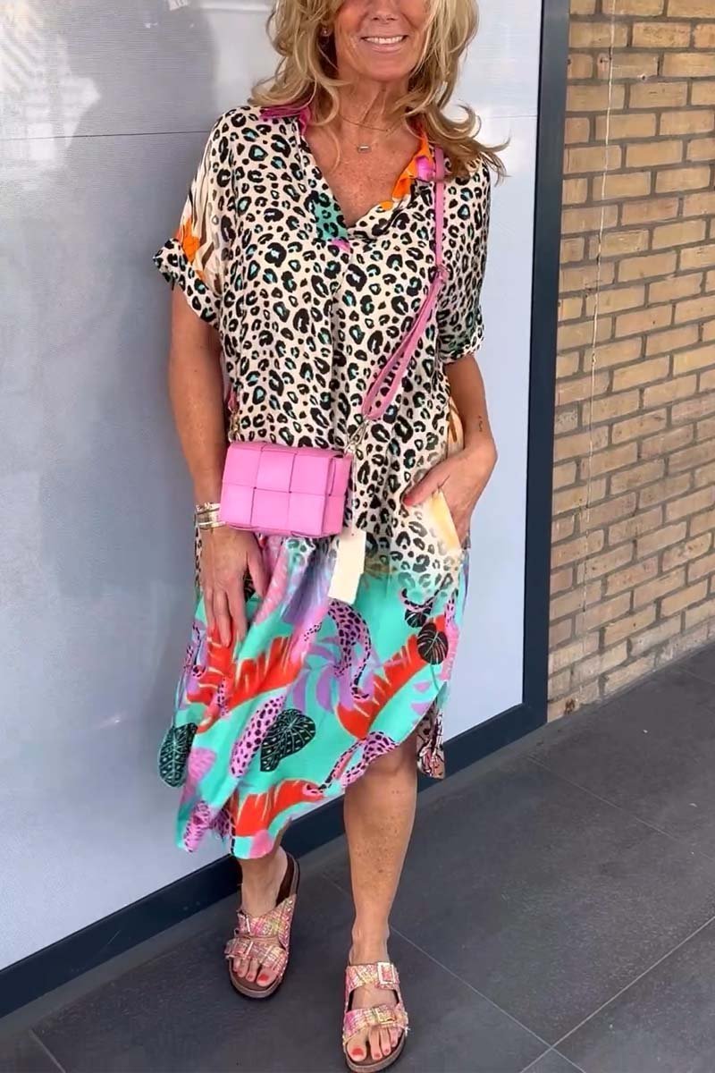 LENA – ROCHIE CAMASĂ WILD TROPIC