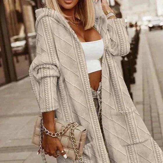 TIANA – PALTON TRICOTAT STIL URBAN
