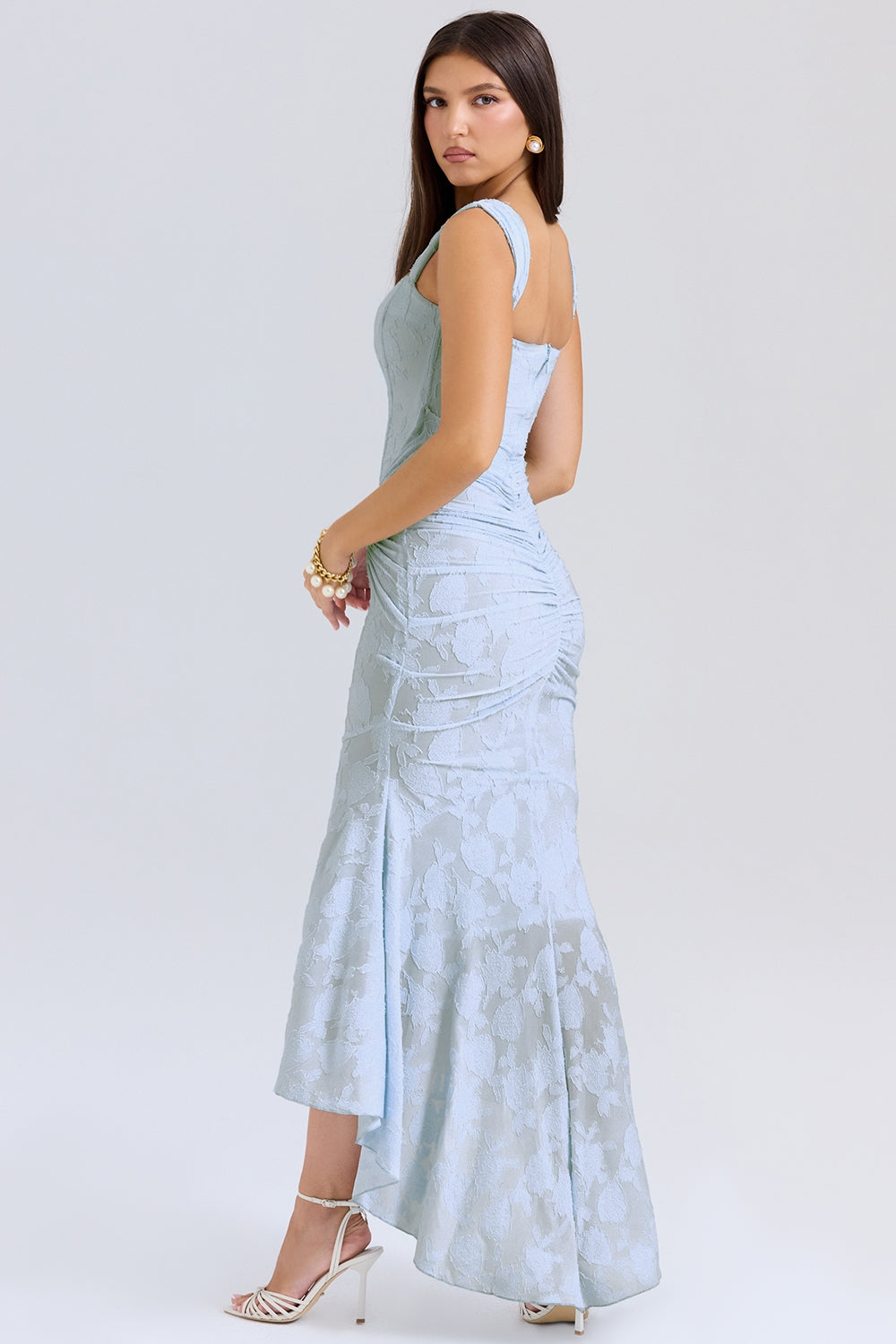 ZINNIA – ROCHIE CU IMPRESIE FLORALĂ VINTAGE