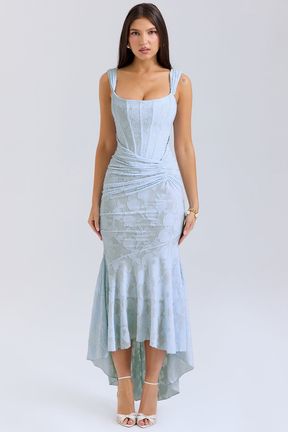 ZINNIA – ROCHIE CU IMPRESIE FLORALĂ VINTAGE