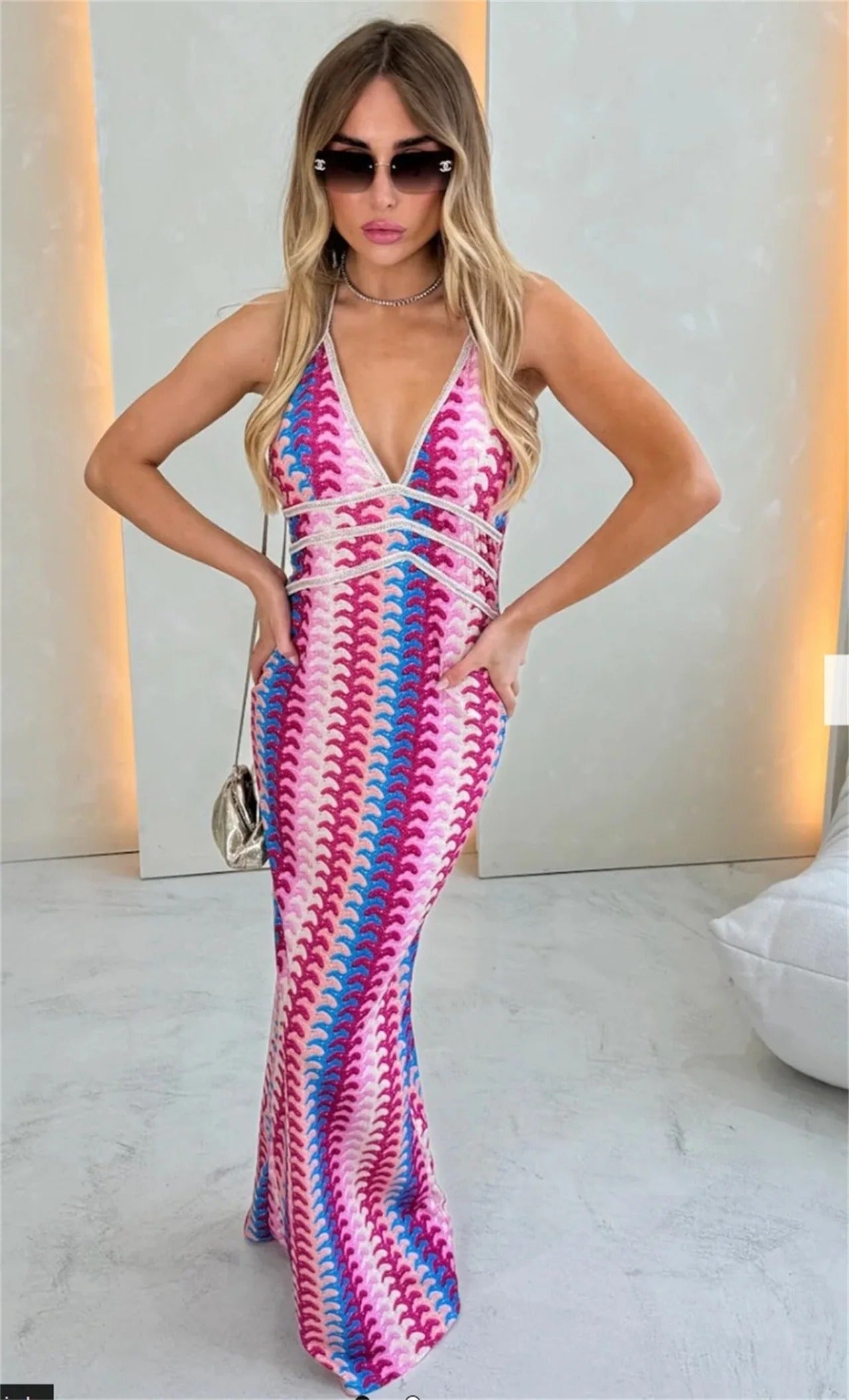 ARLETTE – ROCHIE TUNICĂ CROCHET BOHO PENTRU PLAJĂ