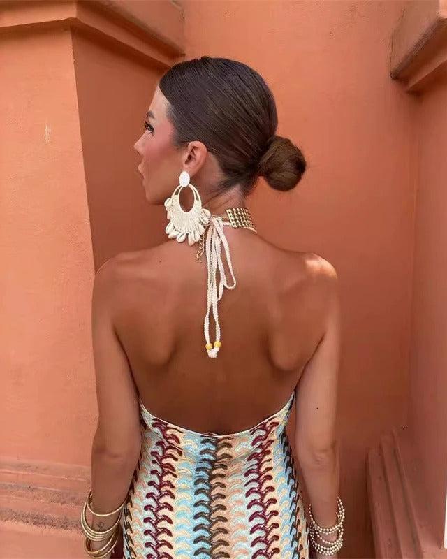 ARLETTE – ROCHIE TUNICĂ CROCHET BOHO PENTRU PLAJĂ