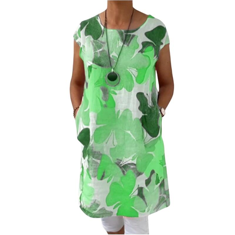 NORA – ROCHIE TUNICĂ CU FLORI UȘOARE