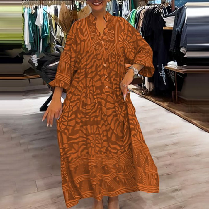 Eamon | Rochie Maxi Elegantă și Vibrantă