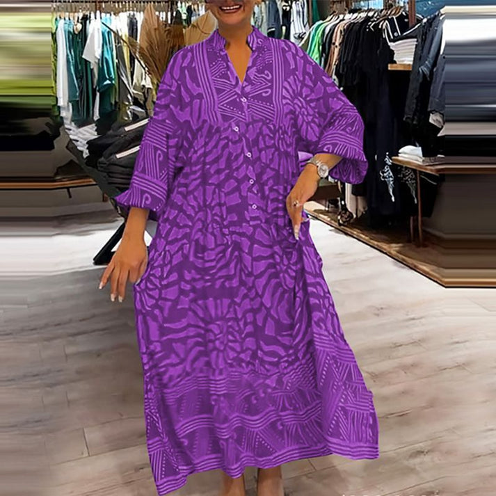 Eamon | Rochie Maxi Elegantă și Vibrantă