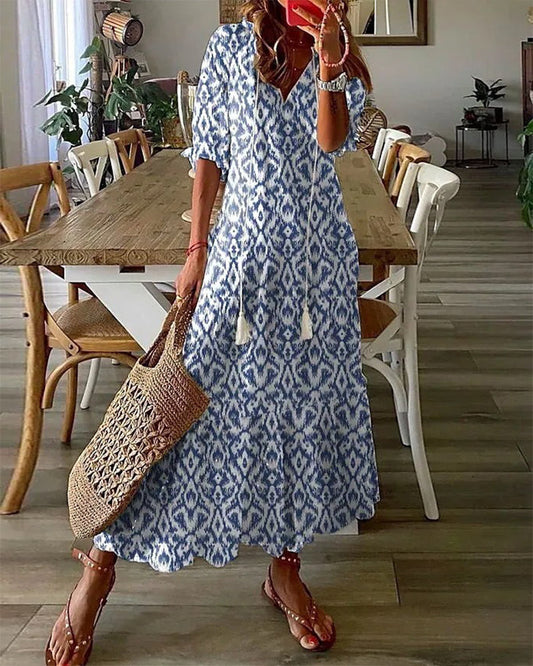 Melody - Rochie Casual Boho de Plajă