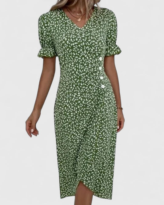 SOPHIA – ROCHIE MIDI WRAP BLOOM