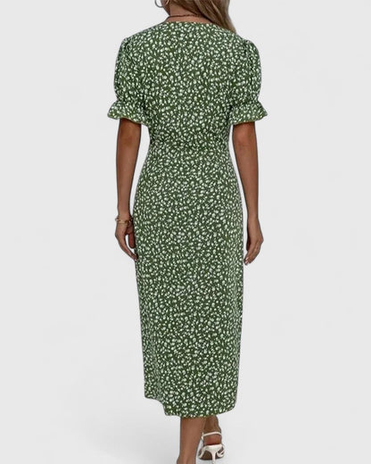 SOPHIA – ROCHIE MIDI WRAP BLOOM