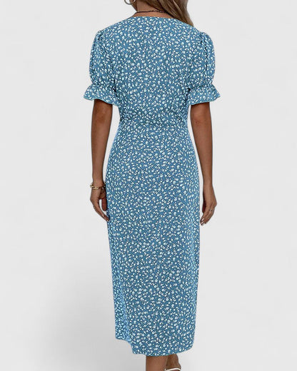 SOPHIA – ROCHIE MIDI WRAP BLOOM