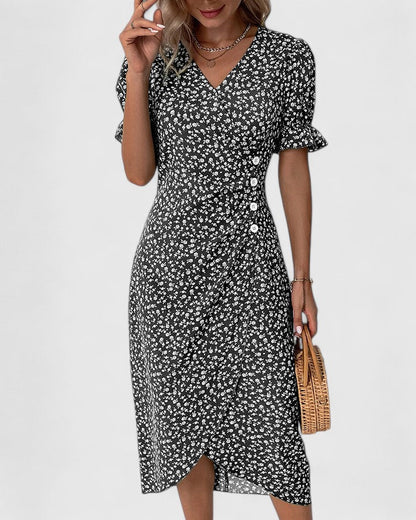 SOPHIA – ROCHIE MIDI WRAP BLOOM