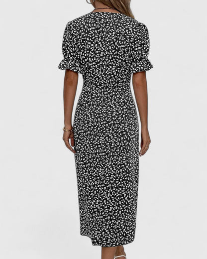 SOPHIA – ROCHIE MIDI WRAP BLOOM