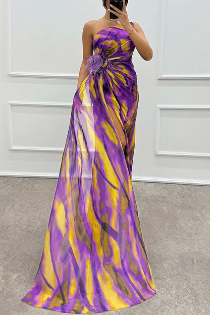 Layla | Rochie Maxi Vibrantă